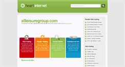 Desktop Screenshot of allleisuregroup.com